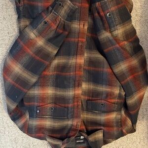 Marmot Men's Plaid Jacket - Black and Red